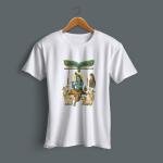 BINAYAK Cotton Regular Fit Printed White