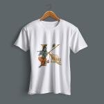 BINAYAK Cotton Regular Fit Printed White