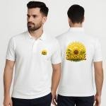 Binayak Men's Regular Fit Sunshine  Printed Half Sleeves