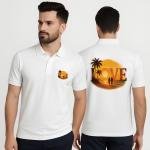 Binayak Men's Regular Fit Love  Printed Half Sleeves