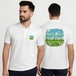 Binayak Men's Regular Fit Peace Printed Half Sleeves