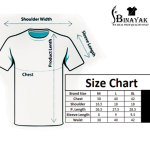 BINAYAK Cotton Printed Regular Round Neck White