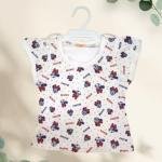 Bublee Dublee Kids Mickey Print Dungaree & Denim Pant