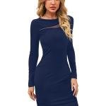 Midnight Elegance Sheer Panel Bodycon Dress 🖤