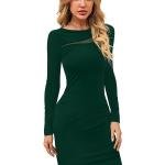 Midnight Elegance Sheer Panel Bodycon Dress 🖤