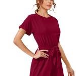 Women Dress | Jumpsuit Casual Short Sleeve Mini Dress, Jumpsuits For Women Stylish