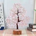 Rose quartz tree