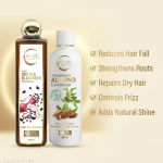 Dr. NK Nature’s Smooth & Strong Hair Care Duo – Onion Shampoo + Almond Conditioner (200ml Each)