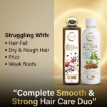 Dr. NK Nature’s Smooth & Strong Hair Care Duo – Onion Shampoo + Almond Conditioner (200ml Each)