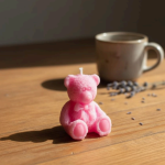 Mini Teddy Candle ( pack of 6)