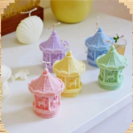Carousel Beeswax Candle | Merry-Go-Round Carnivol Horse Candle(pack of 1)