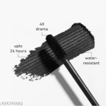 Long Lasting Smudge Proof & Waterproof Liquid Mascara 6ml - Black 01