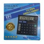basics AB-512 12-Digit Display Basic Calculator(Black)
