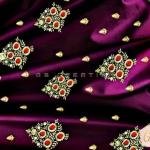 GS Creation Banarasi Satin Silk Saree With Blouse
