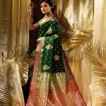 GS Creation Banarasi Satin Silk Saree With Blouse