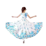 Women Maxi Pink, Beige Dress