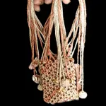 D 15 Elegant Handcrafted Potli Purse for Women, Rose Gold & Silver Colour