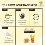 Tea-Bags Pack Wonderful Sleep [Chamomile Herbal Tea] | Bedtime Tea (Pack Of 15 Tea Bags)