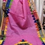 Ajrakh Mix & Match Patch Applique Design  Kota Saree