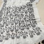 Exclusive Premium Embroidery Work Mul Cotton Saree