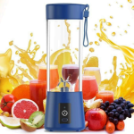 Electric Juicer 6 Blade Rechargeable Portable USB Bottle Blender Shaker A 2000 Mixer Grinder