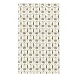 Jaipuri Mocha Garden Block Print Curtains