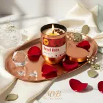Rose Spark in a Copper Metal Luxury Jar