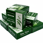 Lush Leaf Aloe Vera Premium Soap – Handmade Herbal Soap for Smooth & Acne-Free Skin