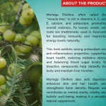 Moringa Oleifera Capsule - 60 Capsules (Get One Bottle 50ml Moringa Oleifera Drops Free)