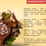 Moringa Oleifera Capsule - 60 Capsules (Get One Bottle 50ml Moringa Oleifera Drops Free)