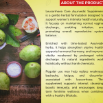 Leucorrhoea Care Capsule - 60 Capsules (Get One Bottle 50ml Leucorrhoea Care Drops Free)