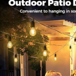 Hanging Camping with Hook Lamp Unbreakable Waterproof with Rechargeable Battery