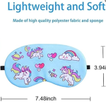 Silverline Unicorn Eye Mask with Cooling Gel Relaxing Eye for Dark Circles, Dry Eyes, Cooling Eyes, Pain Relief