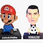 Super Heros Action Figure Limited Edition Bobblehead with Mobile Holder for Car Dashboard, Office Desk & Study Table