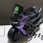 Bike Shape Keychain | Cool Motorcycle Shape Key Ring Chain Pendant for Backpack, Keychain