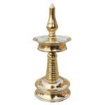 Brass Table Decor Round Kerala Fancy Deepak