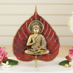 Aluminium Buddha Patta Wall Décor – Premium Wall Hanging Showpiece