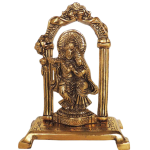 Aluminium Radha Krishna Idol – Spiritual Decorative Showpiece