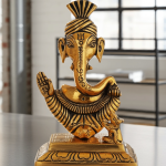 Aluminium  Showpiece Pagadi Ganesh