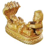 Brass Vishnu Laxmi with Sheshnag Idol – Premium Divine Statue