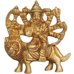 Brass Durga Ji God Idol – Divine Energy Statue for Home Temple