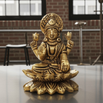 Brass Showpiece Laxmi Ji God Idol Statue