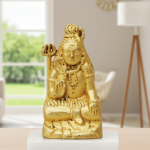 Brass Shiv Ji Statue – Pooja Room Murti
