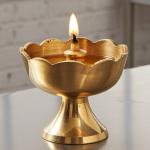 Brass Kamal Deepak No. 1