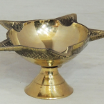 Brass Panch Mukhi Deepak No. 0