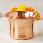 Copper Achmani Panchpatra – Traditional Pooja Water Vessel