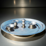 Steel Puja Thali