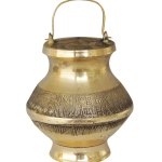 Brass Gangajali No. 7 – Traditional Water Kalash for Pooja