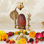 Brass Navdev Shivling – Size 3 Navgrah Lingam, 5