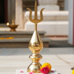 Brass Kalash Trishul No. 3